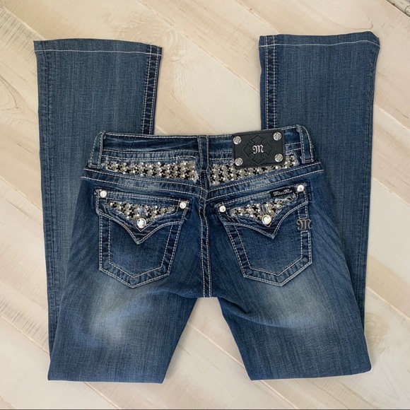 Miss Me Denim - Miss Me Boot Cut Jeans JP5908BV Size 26
